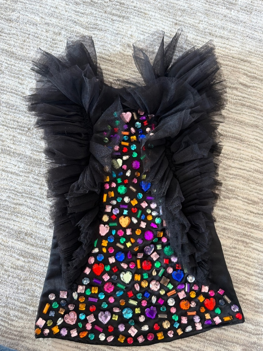 Lola and The boys dress with gems size 2